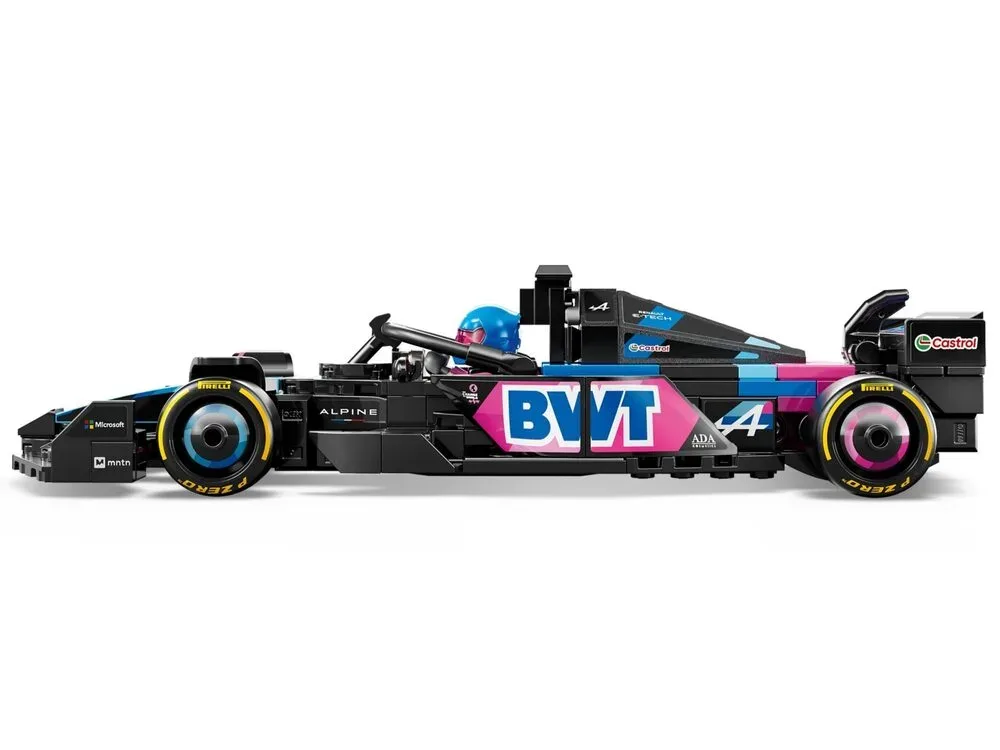 Конструктор LEGO Speed Champions 258 деталей Автомобіль BWT Alpine F1 різнокольоровий