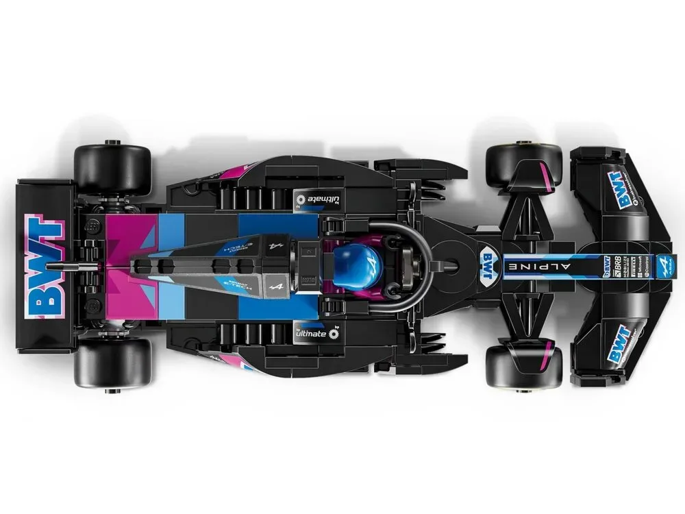 Конструктор LEGO Speed Champions 258 деталей Автомобіль BWT Alpine F1 різнокольоровий