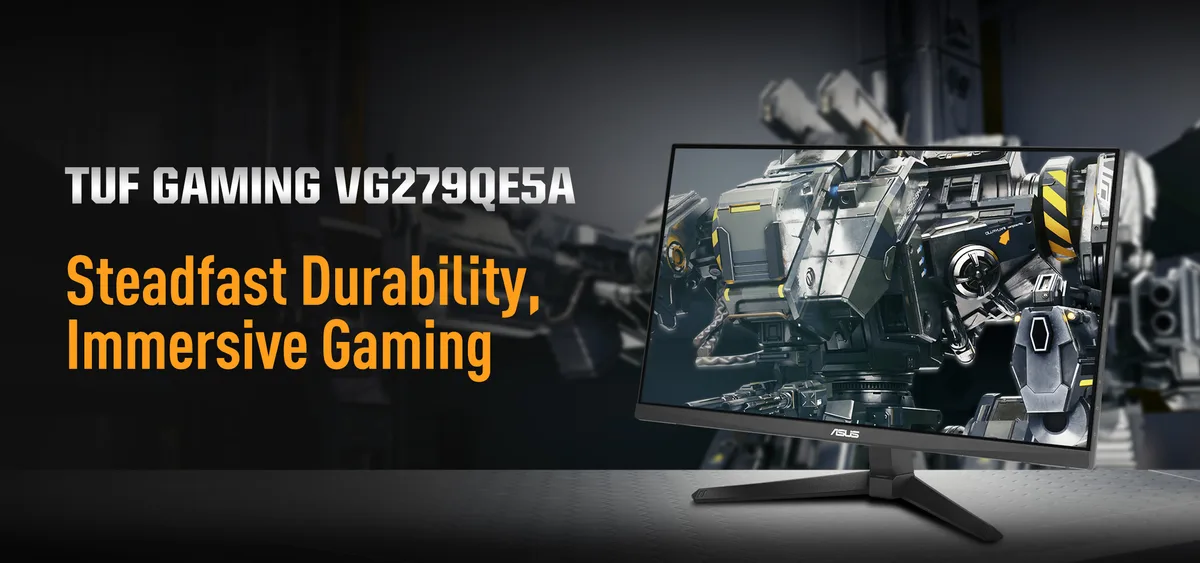 Монитор Asus 27" TUF Gaming VG279QE5A HDMI, DP, MM, IPS, 146Hz, 1ms, sRGB 125%, AdaptiveSync