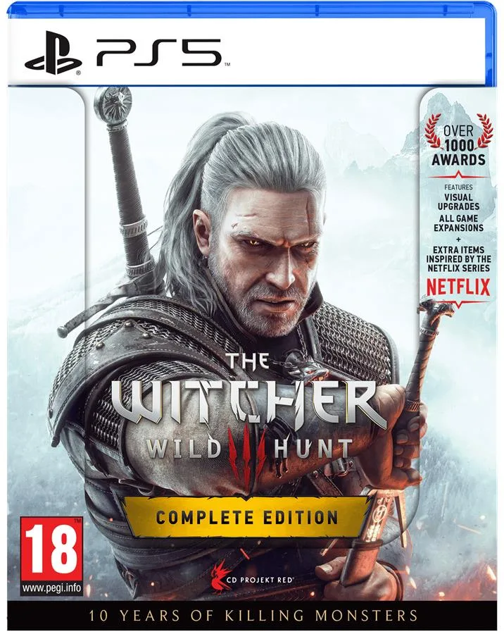 Гра консольна PS5 The Witcher 3 Wild Hunt Complete Edition Blu-ray Steelbook