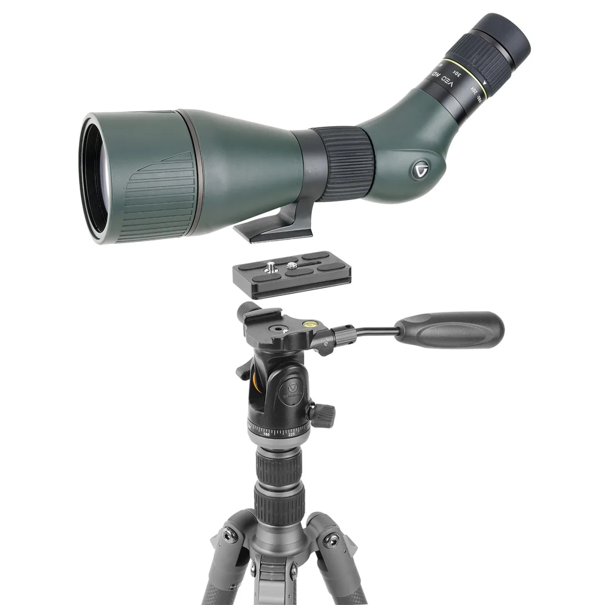 Штатив Vanguard карбоновий 5 секцій 134 см Темно-сірий