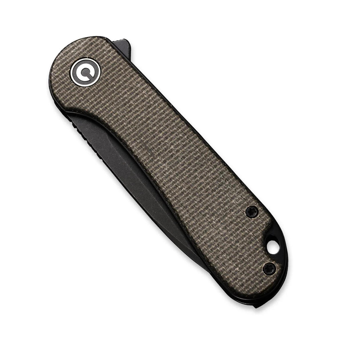 Складаний ніж Civivi D2 75 мм Micarta темно-зелений