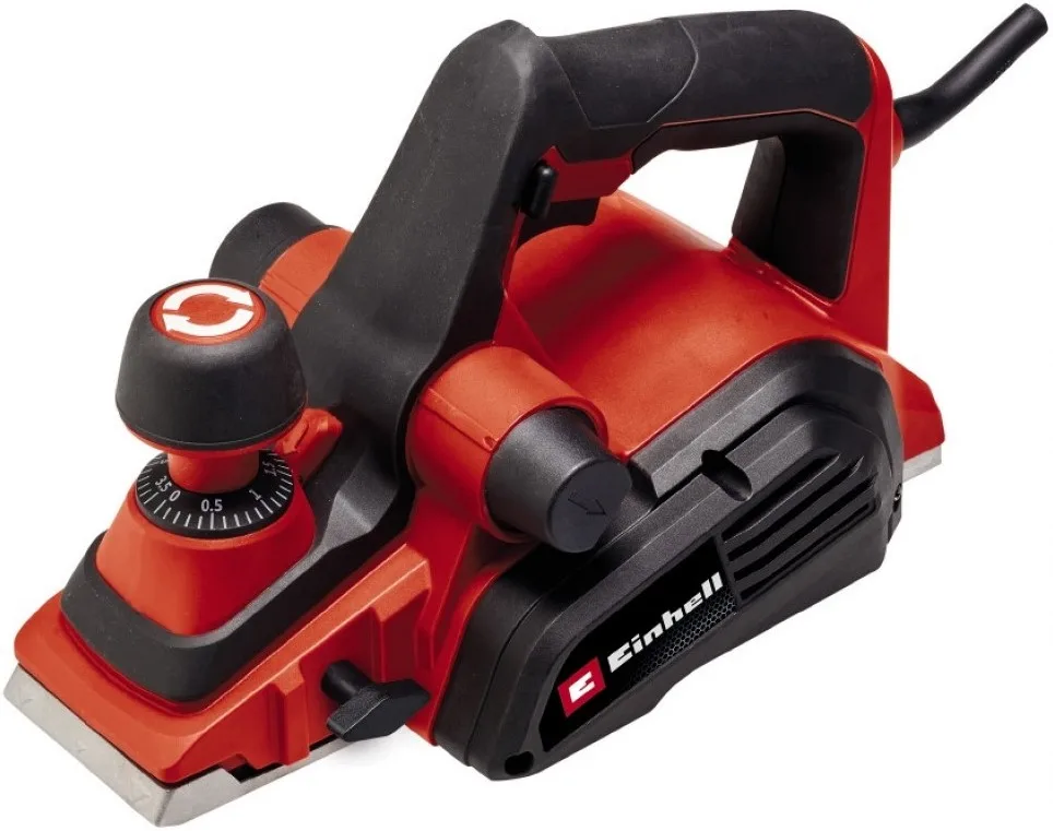 Рубанок Einhell TE-PL 920, 900 Вт, ширина стругання 82 мм, глибина стругання 3.5 мм, вага 3.25 кг.