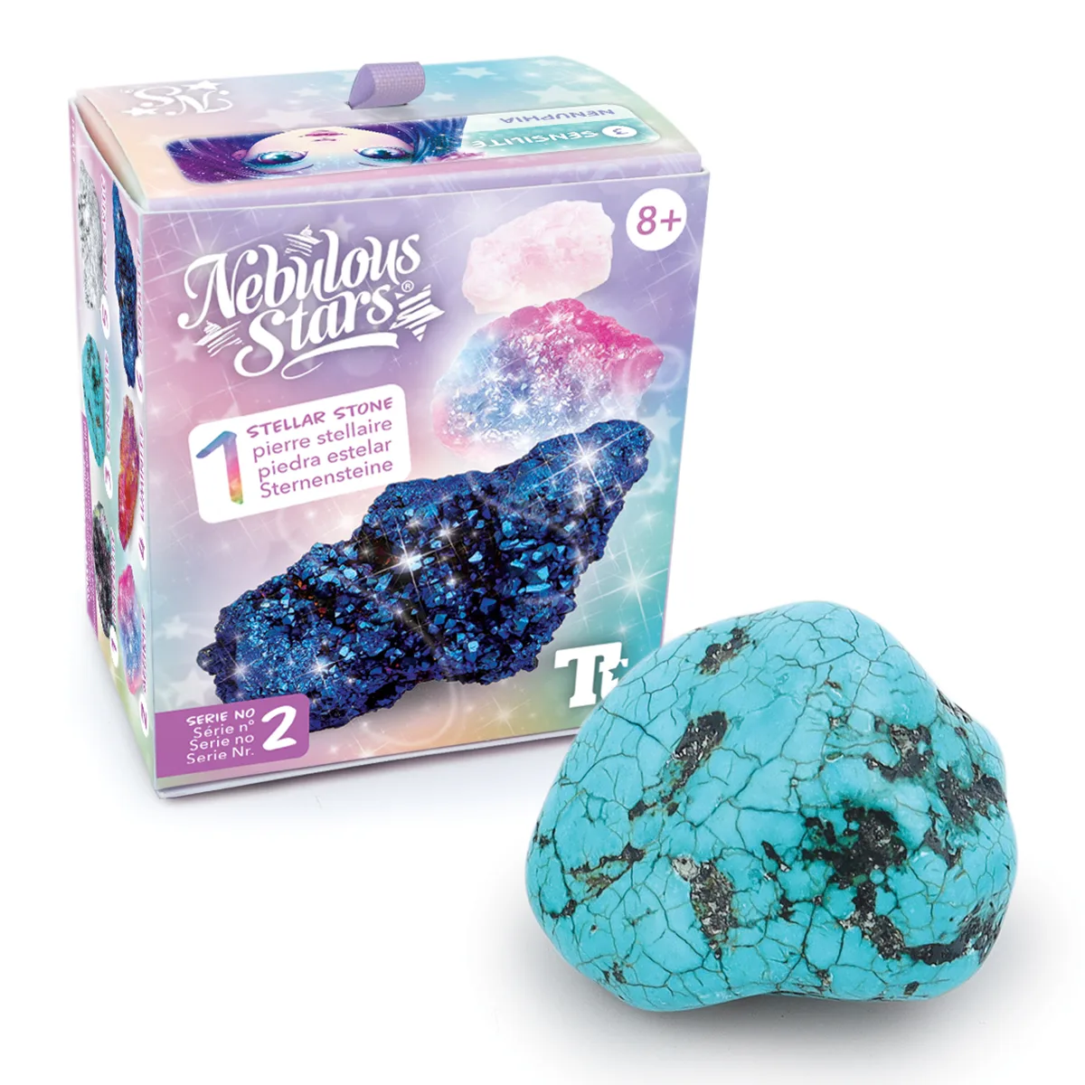 Колекційний кристал Nebulous Stars комбіновані матеріали 7,3х5,1х8,2 см