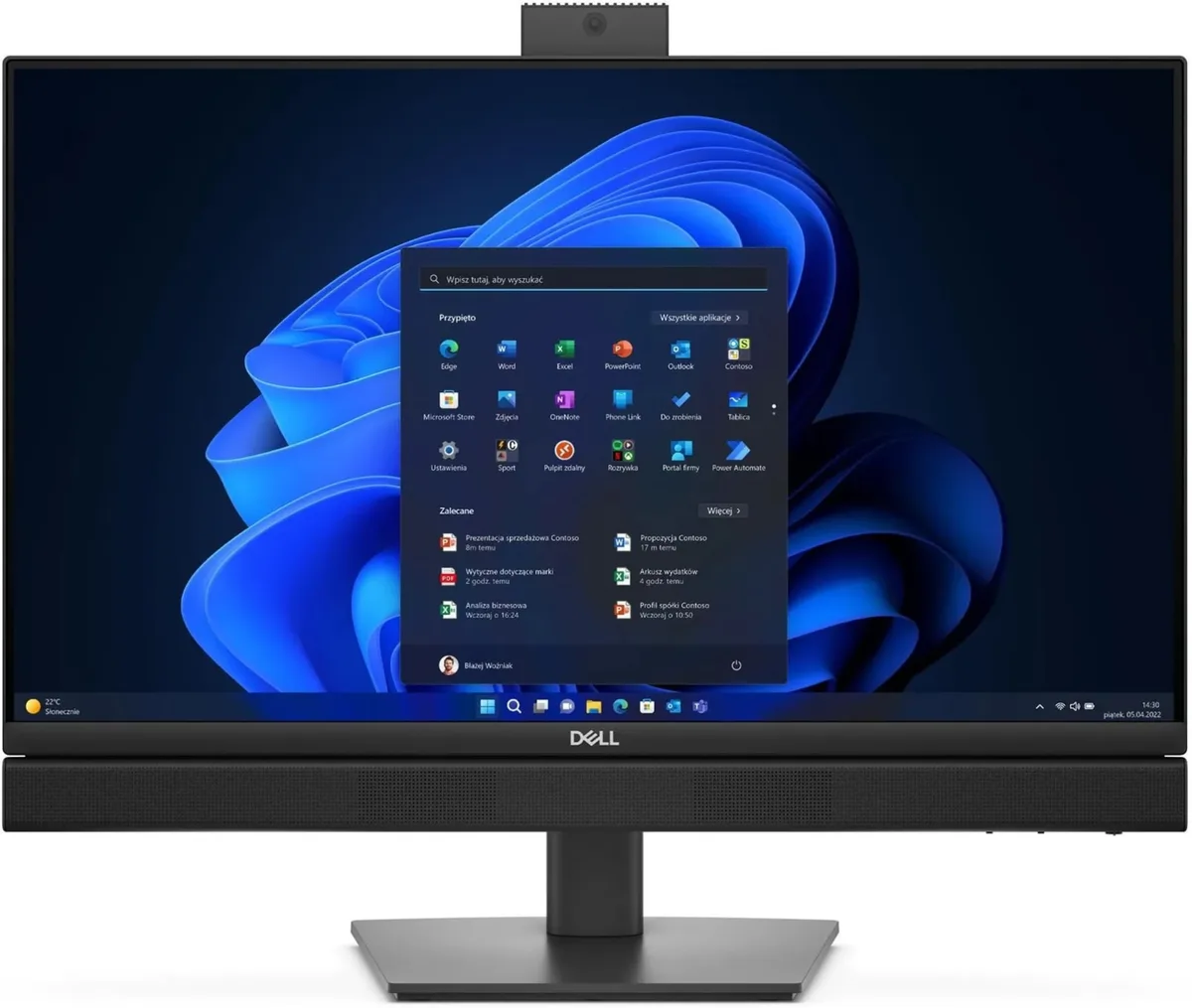 Комп'ютер персональний моноблок Dell Pro AiO 23.8" FHD IPS AG, Intel U5-235T, 16GB, F512GB, UMA, WiFi, кл+м, Win11P