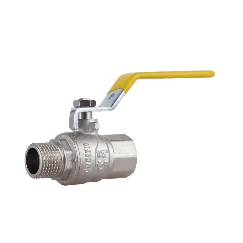 Кран кульовий 1/2" запірний латунний для газу Thermo Alliance Forte