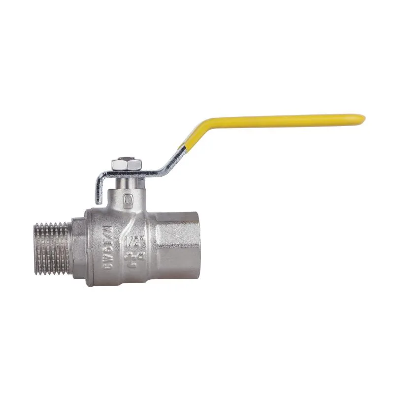 Кран кульовий 1/2" запірний латунний для газу Thermo Alliance Forte