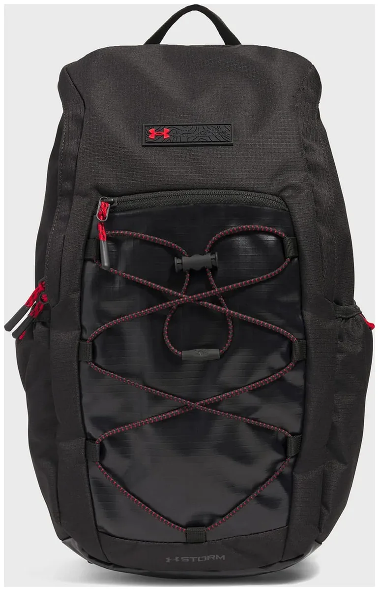 Рюкзак Under Armour 100% перероблений поліестер 28х41х11 см чорний унісекс