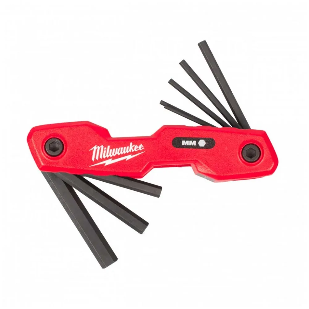 Набір шестигранних ключів Milwaukee, 118 мм, HEX 1.5-8 мм, в корпусі, 8 шт.
