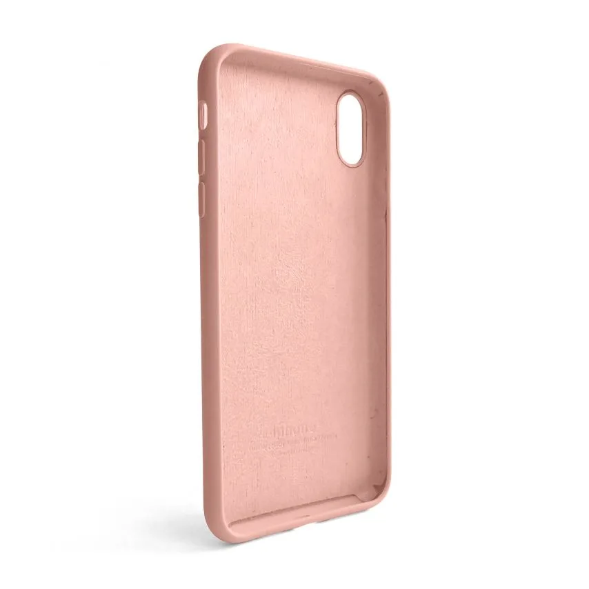 Чохол силіконовий для смартфона Apple Xs Max  light pink
