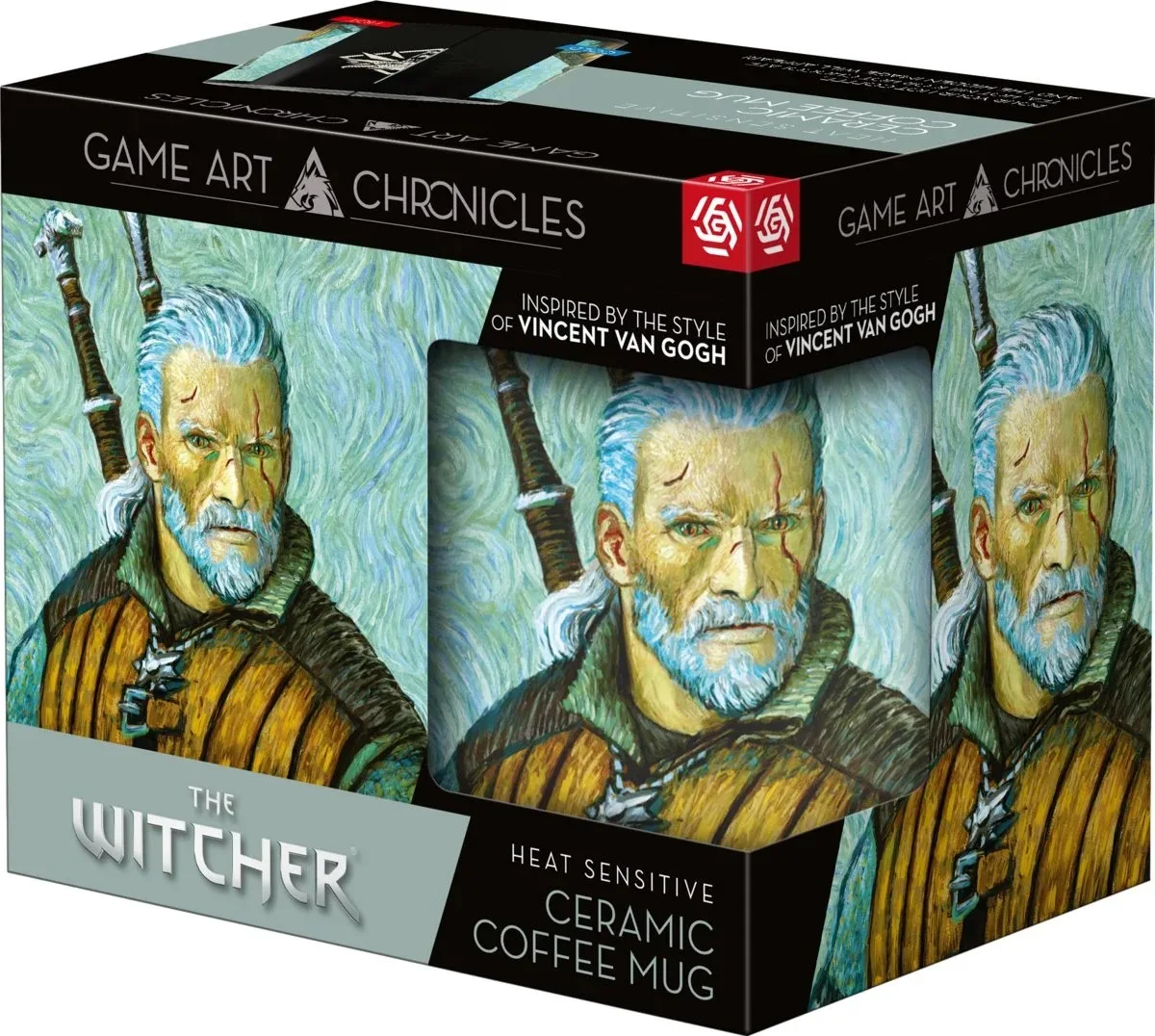 Чашка GoodLoot Game Art Chronicles: The Witcher Geralt Van Gogh