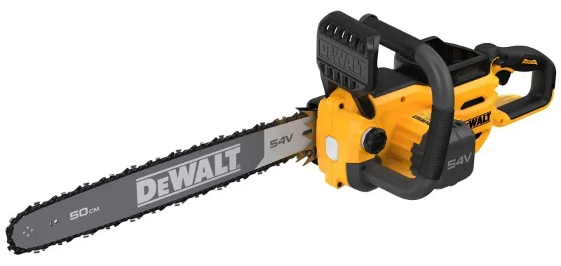 Акумуляторна ланцюгова пила DeWalt 54В XR FLEXVOLT з шиною 50 см OREGON 3/8 1.3 мм, вага 5.7 кг, без батареї та зарядного пристрою