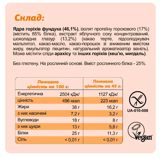 FIZI Protein Box 10x45g Мікс-бокс Протеїнові батончики Енергетичні закуски