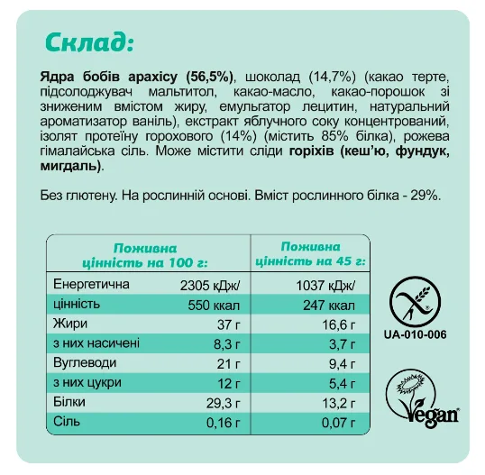 FIZI Protein Box 10x45g Мікс-бокс Протеїнові батончики Енергетичні закуски