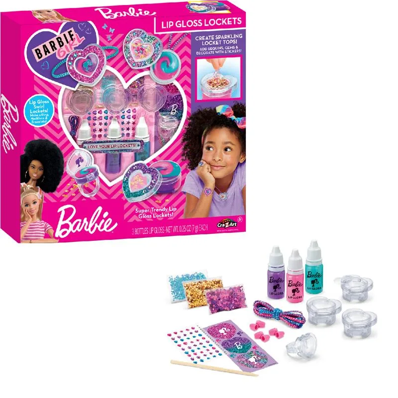 Набор детской косметики Cra-Z-Art Barbie Sparkle Lockets