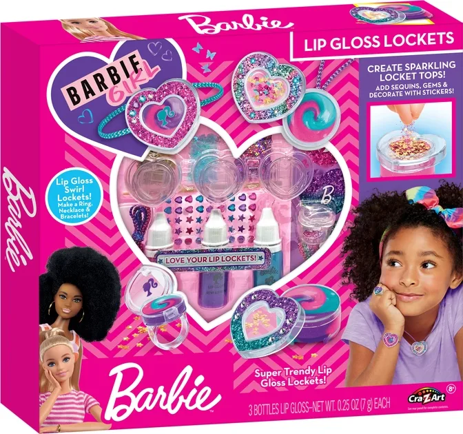 Набор детской косметики Cra-Z-Art Barbie Sparkle Lockets
