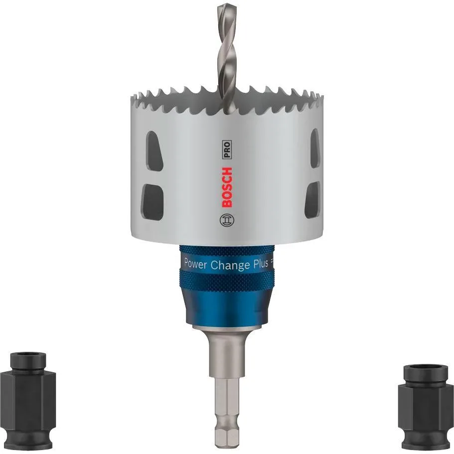Набір коронок Bosch Professional Multi Material Power Change Plus 68 мм (3 шт.) для різних матеріалів.