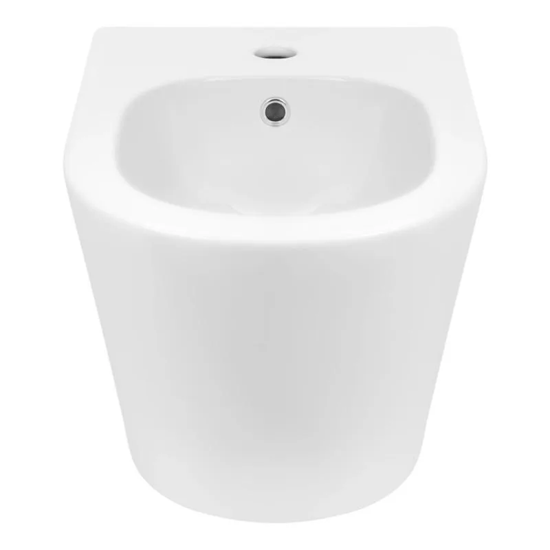 Унітаз підвісний Rimless Qtap Swan 2 в 1 біде кераміка 23,65х29,5 см білий