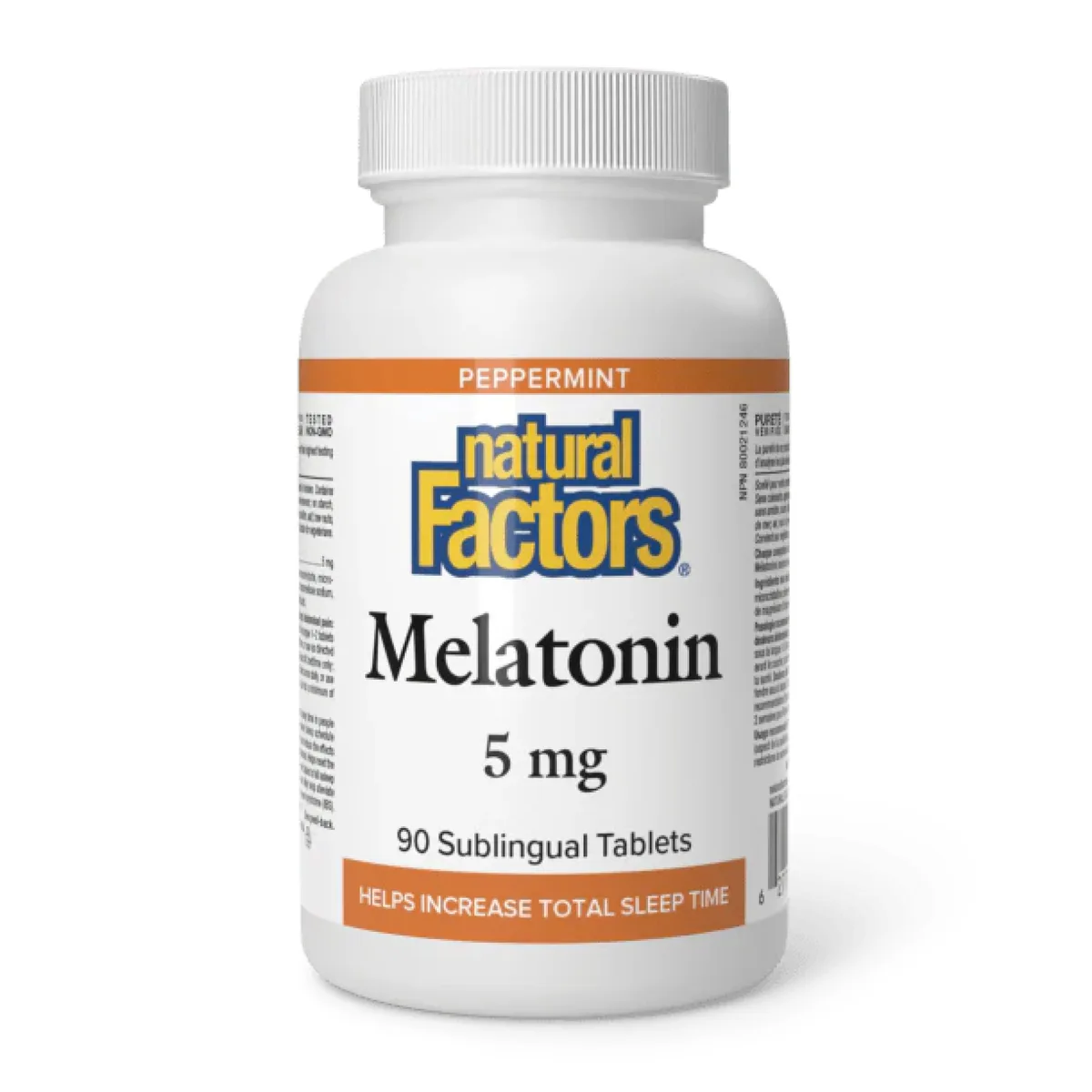 Мелатонін Natural Factors 5 мг 90 таблеток вегетаріанські