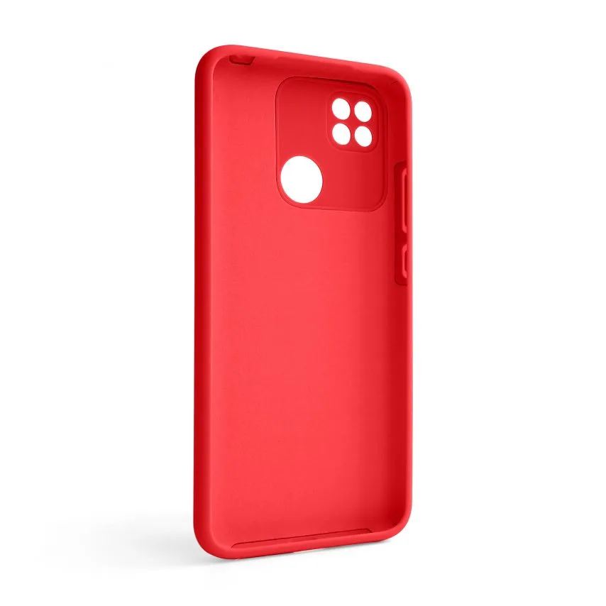 Силіконовий чохол для смартфонів червоний закритий низ для Xiaomi Redmi 10A Redmi 9C