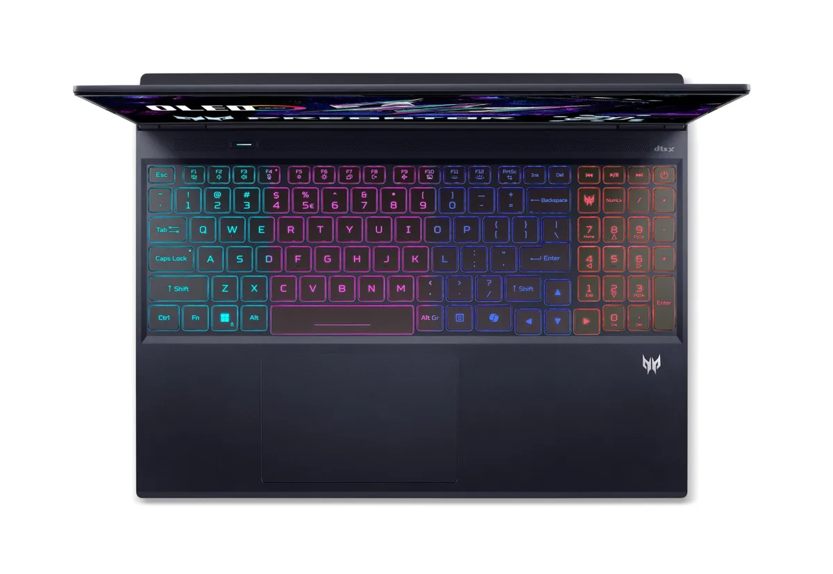 Ноутбук Acer Predator 16" OLED чорний 32ГБ DDR5 1ТБ SSD RTX5060