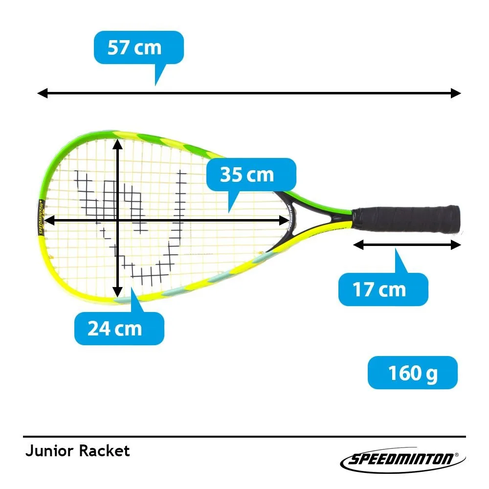 Набір Speedminton Junior алюміній one size зелений