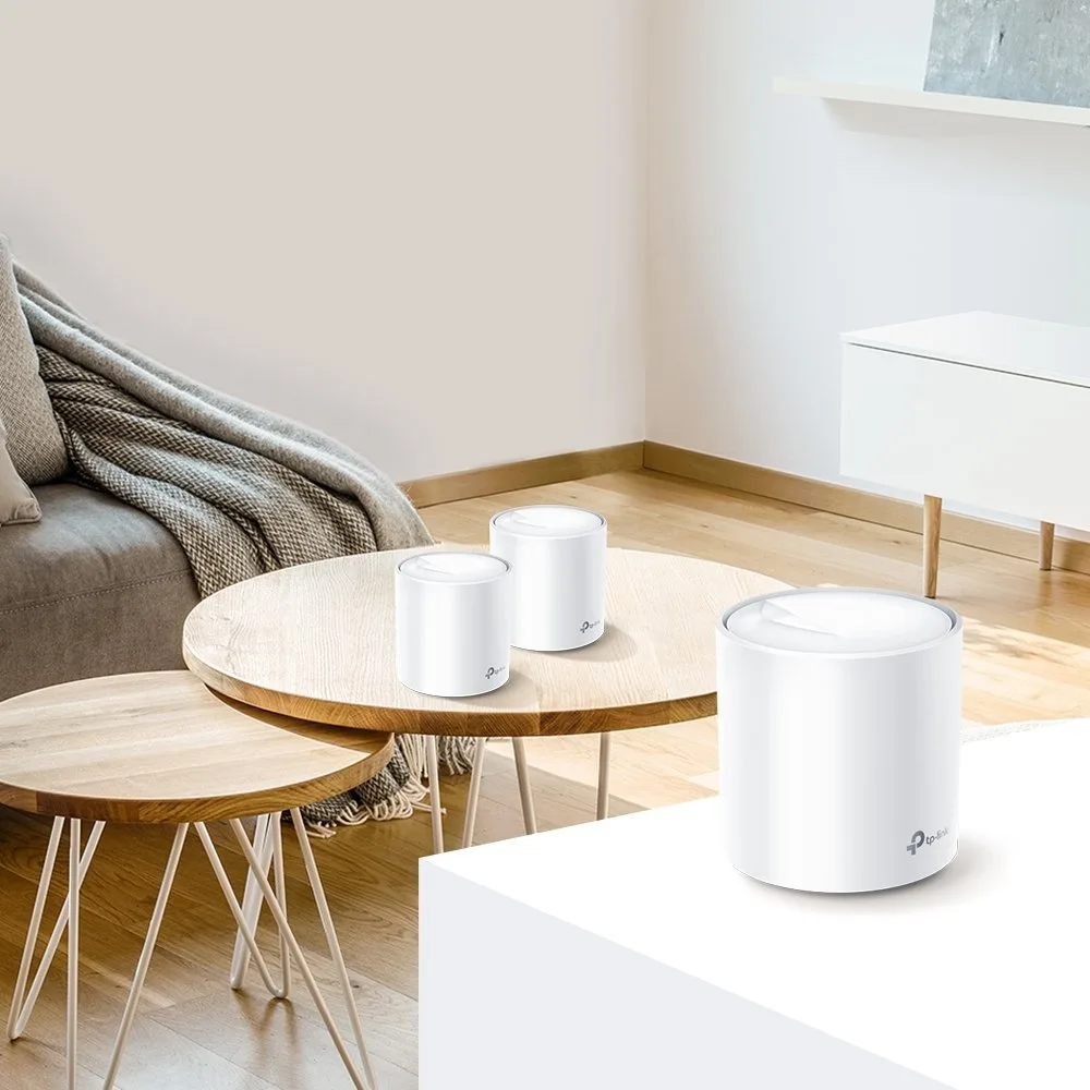 Система WiFi-Mesh TP-LINK Deco X60 AX5400, 1xGE LAN, 1xGE WAN, 2мод