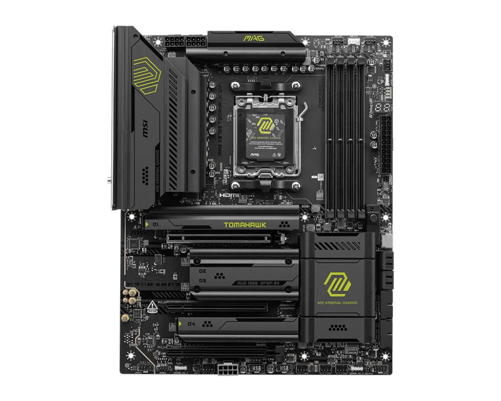 Материнcька плата MSI MAG X870E TOMAHAWK WIFI sAM5 X870E 4xDDR5 M.2 HDMI Wi-Fi BT ATX