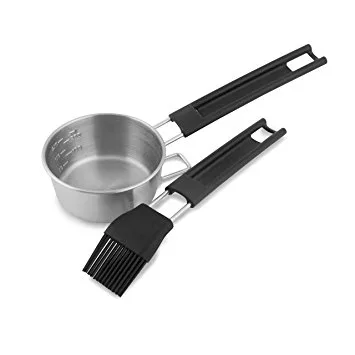 Набор для намазывания Broil King нержавеющая сталь силикон черный 27.9х9.7х10.7 см