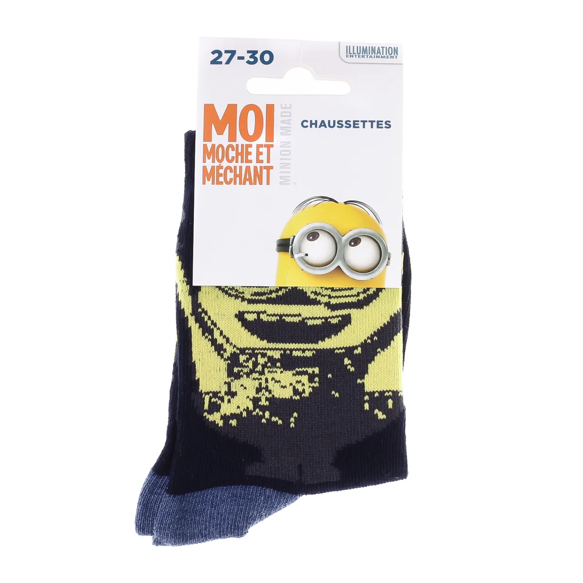 Шкарпетки MINIONS 56% бавовна 35-38 синій