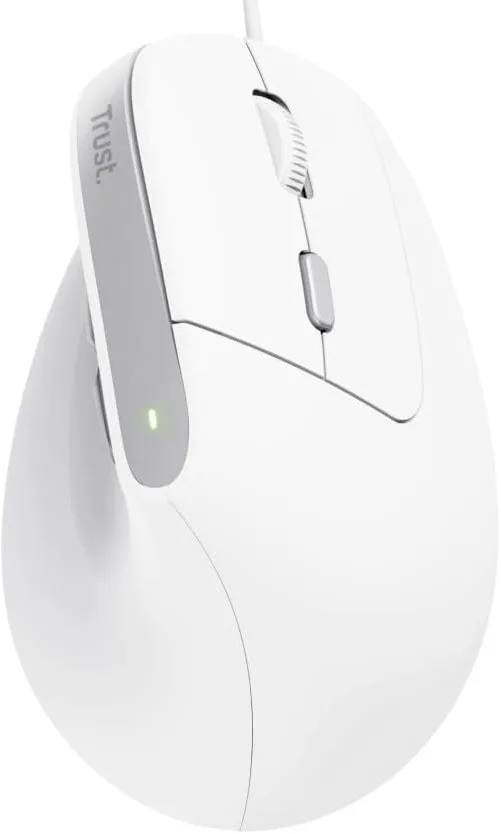 Миша Trust Bayo 2 Ergonomic, USB-A, біла