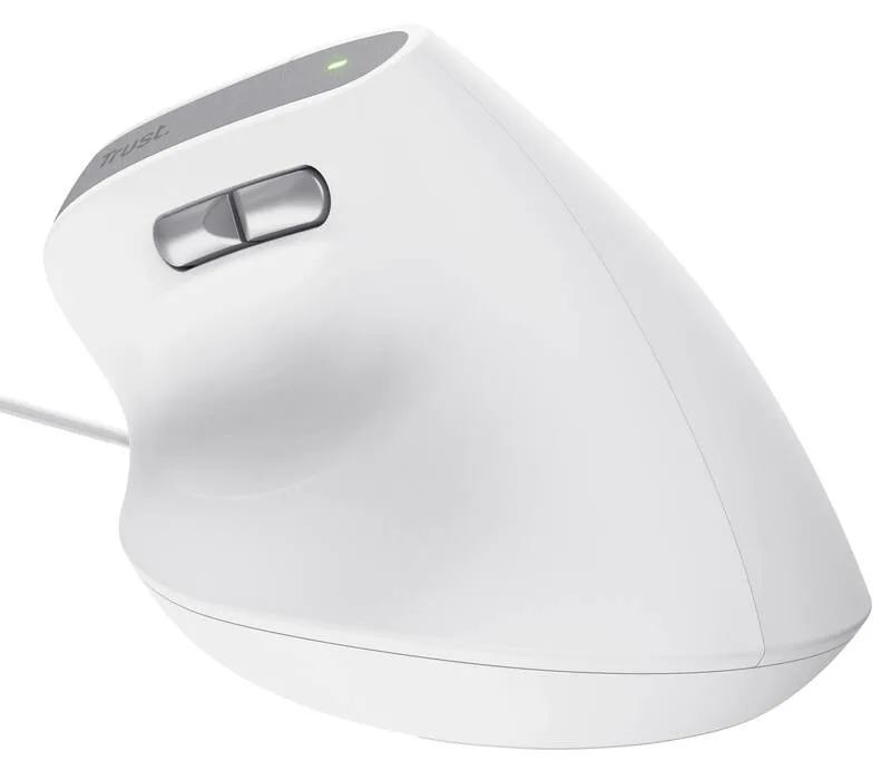 Миша Trust Bayo 2 Ergonomic, USB-A, біла