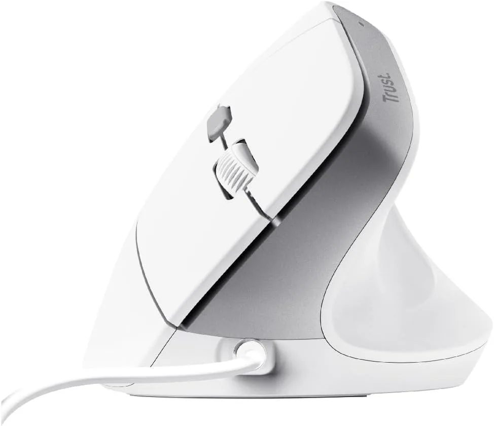 Миша Trust Bayo 2 Ergonomic, USB-A, біла