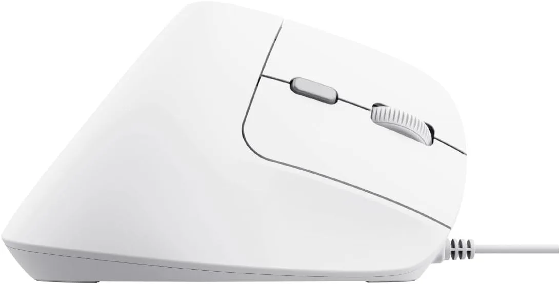 Миша Trust Bayo 2 Ergonomic, USB-A, біла