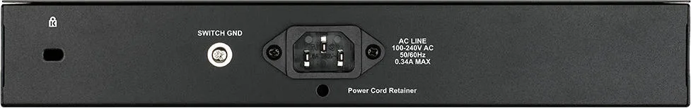 Комутатор D-Link DGS-1210-08P 8x1GE PoE, 2xSFP