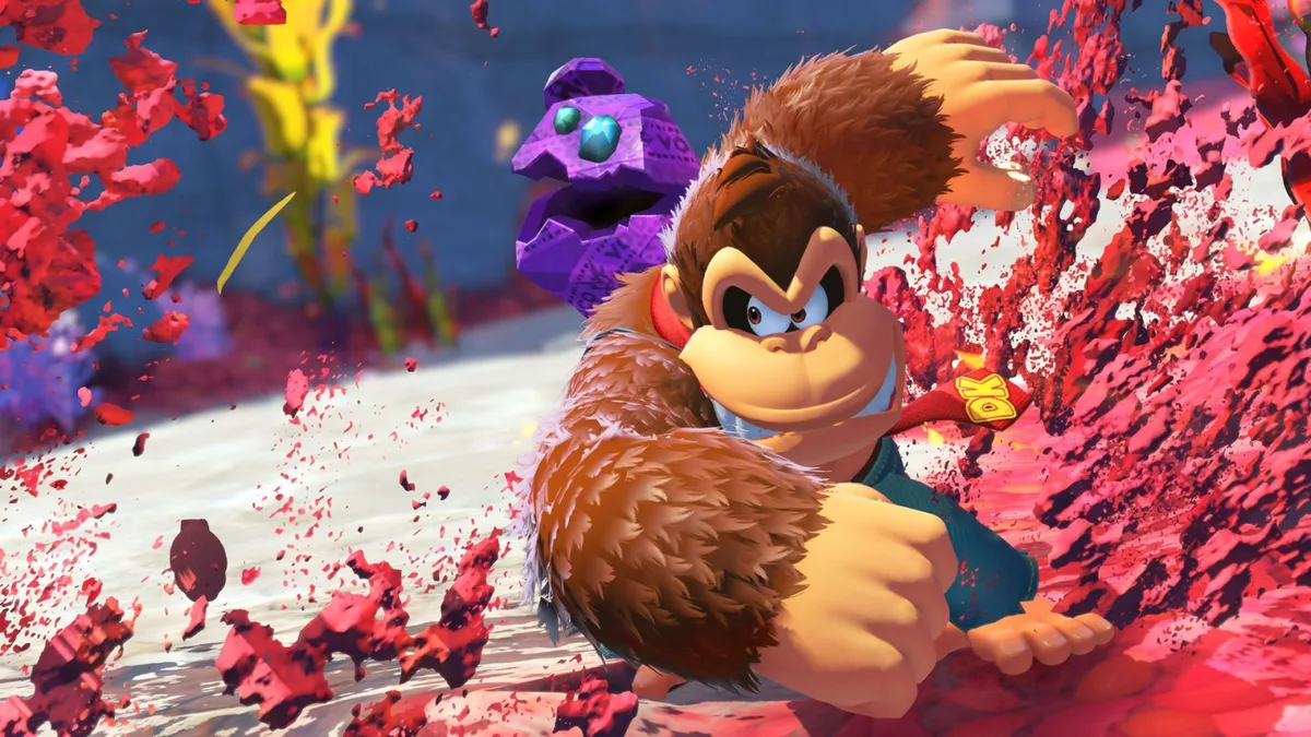 Гра консольна Switch 2 Donkey Kong Bananza, картридж
