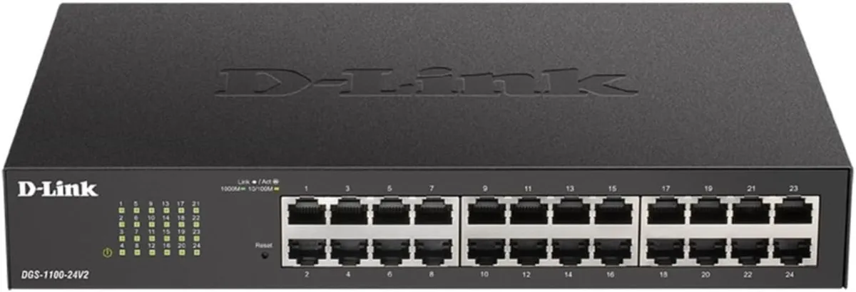 Комутатор D-Link DGS-1100-24V2 24xGE, EasySmart