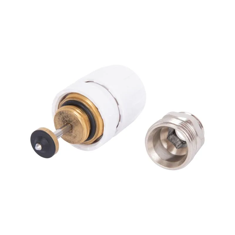 Кран термостатичний 1/2"x3/4" латунний для систем опалення Thermo Alliance