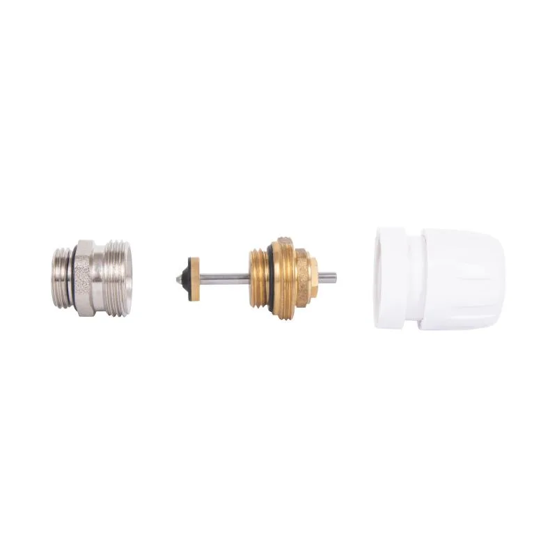 Кран термостатичний 1/2"x3/4" латунний для систем опалення Thermo Alliance