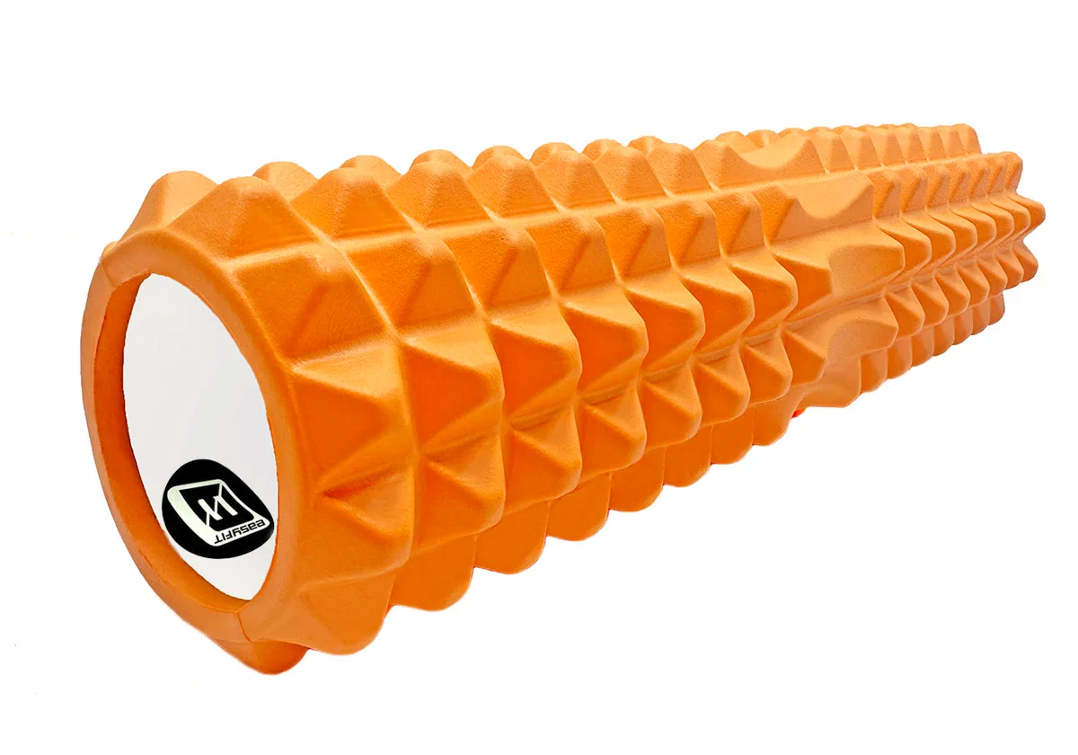 Масажний ролик EasyFit EVA-піна 45 см Оранжевий