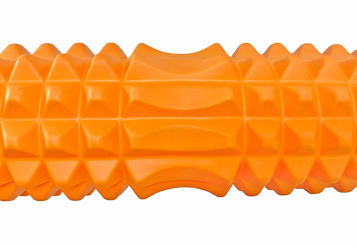 Масажний ролик EasyFit EVA-піна 45 см Оранжевий