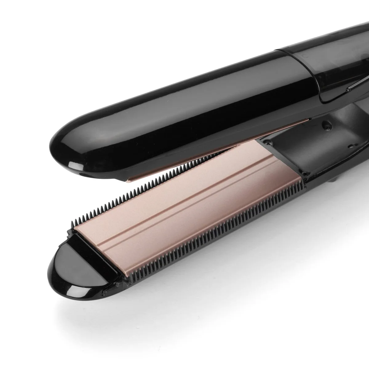 Випрямляч волосся Babyliss Steam Smooth, 5 температурних режимів (150-230°C), з функцією пара, термокилимок, керамічні пластини, ч