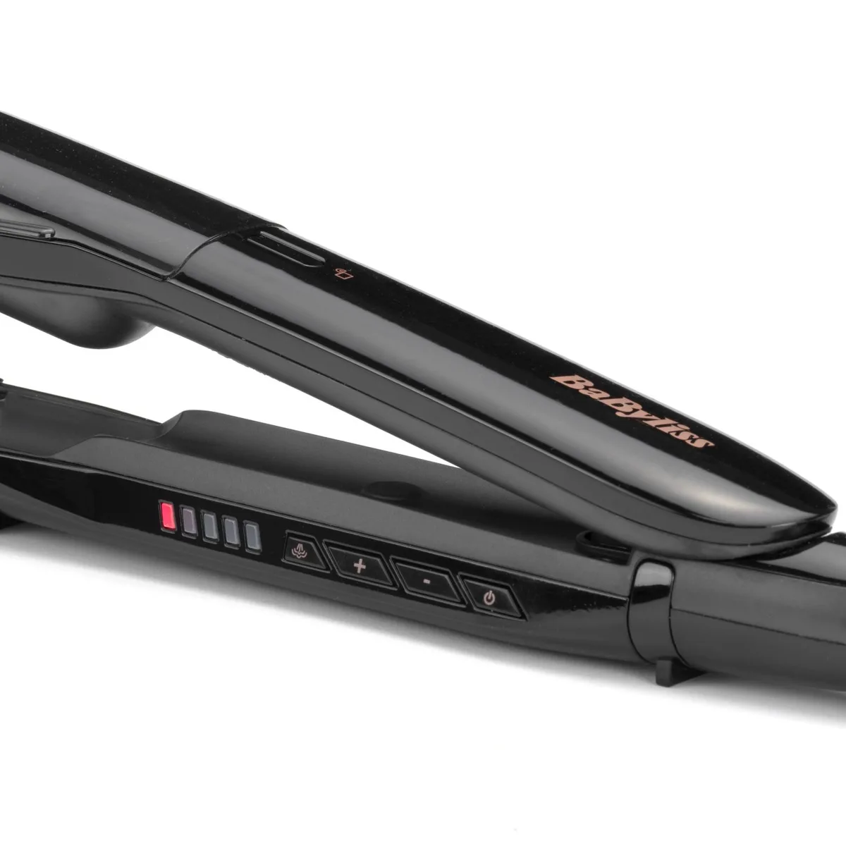 Випрямляч волосся Babyliss Steam Smooth, 5 температурних режимів (150-230°C), з функцією пара, термокилимок, керамічні пластини, ч