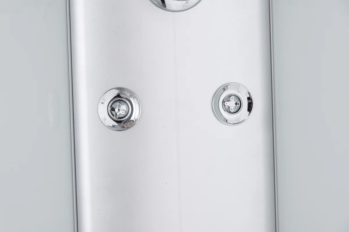 Душевой бокс с гидромассажем Mixxus SBH02-90x90x215-FB ABS 90x90 см Сатин