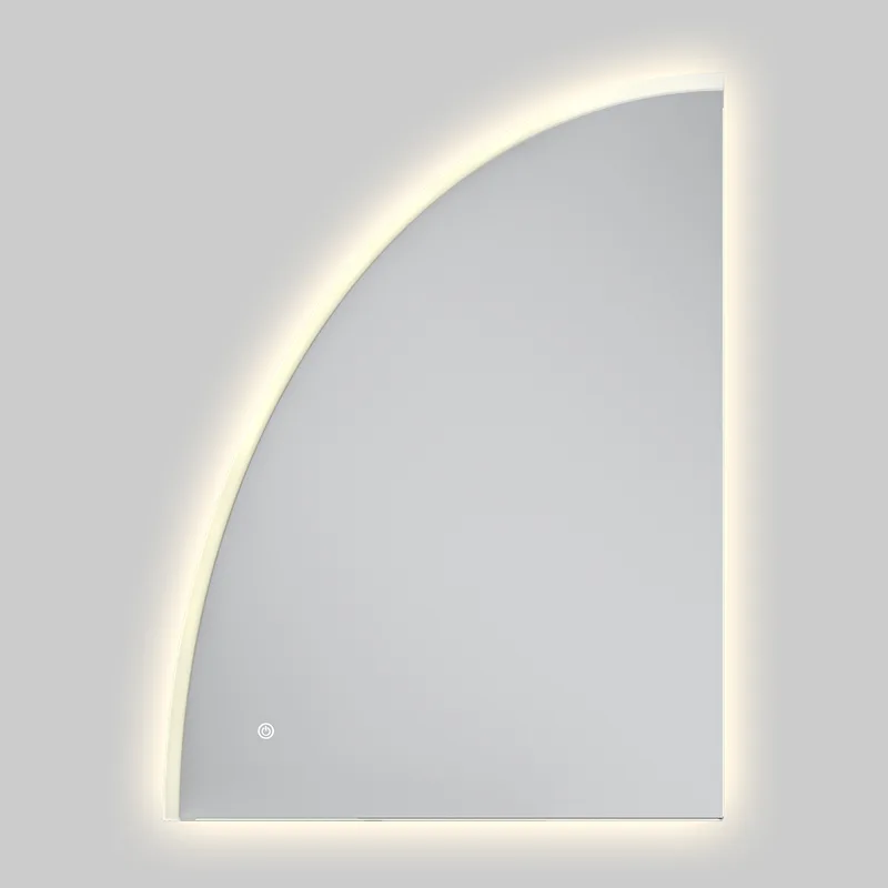 Дзеркало настінне MIXXUS PREMIUM TOPPER MS02 75x100 см алюмінієве з LED підсвічуванням