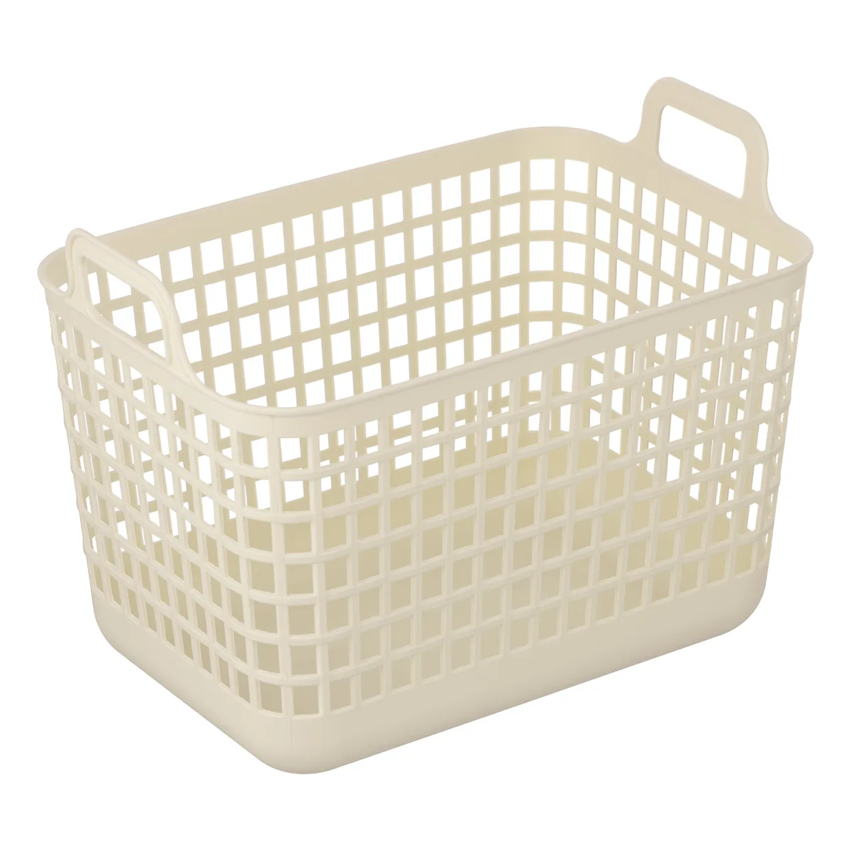 Контейнер для зберігання ARDESTO 33x22.5x25.2см, 12.5л, пластиковий PP, кремовий.