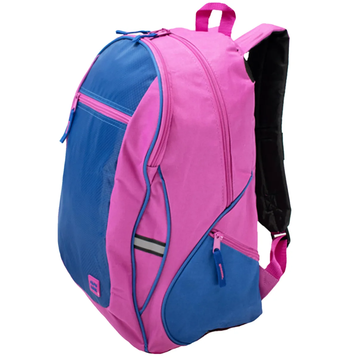 Рюкзак міський 600D Polyester 28 л Рожевий Синій