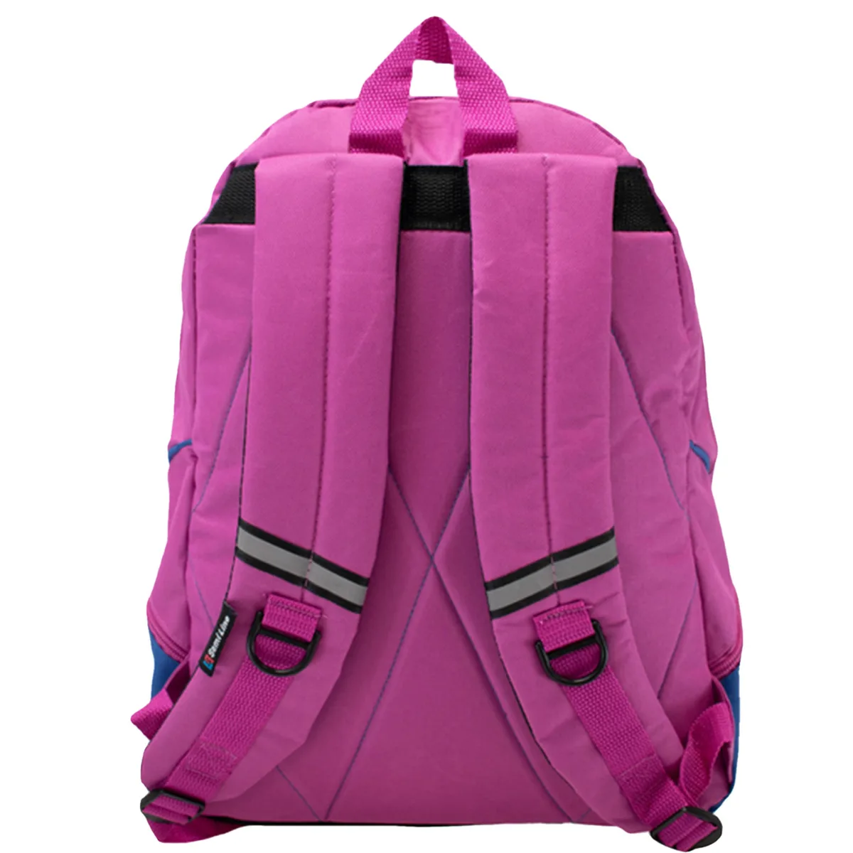 Рюкзак міський 600D Polyester 28 л Рожевий Синій