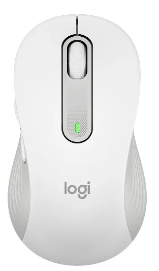 Миша Logitech бездротова оптична середня біла 4000 dpi
