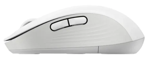 Миша Logitech бездротова оптична середня біла 4000 dpi